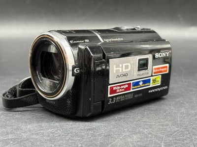 Sony HDR-PJ10E Handycam Schwarz Kompakt 16 GB 3,3 MP Handlich Exomor G