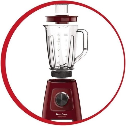 Moulinex Frullatore Blendforce 600 W 2 velocità+funzione Pulse, capacità 2L tot - Foto 3 di 4