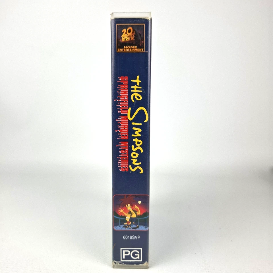 The Simpsons Springfield Murder Mysteries VHS Video PAL 1997 Homer Marge Bart - Image 4 of 4
