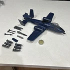 GI Joe COBRA Rattler Plane 1984 Vehicle VTG Hasbro ARAH Incomplete