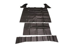 Schwarzer Dachhimmel Innenhimmel fr Porsche 356 mit SD Schiebedach Sonnendach