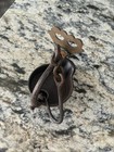 Antique 18th/19th Century Oil Lamp Whale/Frog Oil Cast iron Burner — photo 4