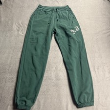 Felpa AVVA Ambassadors con Aloha Joggers uomo grande verde streetwear