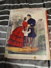 "The American Civil War" by Earl Schenck Miers - 1961 HC w Jacket Lot 369