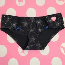 Rare VTG VS PINK Extra Low Rise Graphic Cotton Hipster Panty Size Sm