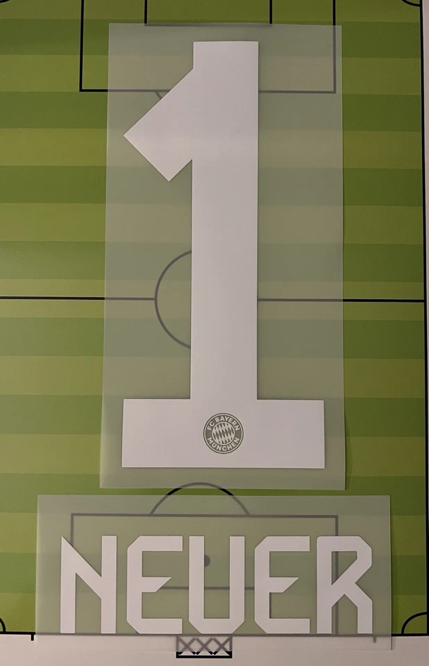 Flocage Officiel NEUER #1 Domicile Home 2025 2026 Bayern Munich - Photo 1/2