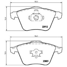 Satz Bremsbeläge Bremsklötze vorne für Opel Signum CC Z03 Vectra C Z02 | 2414