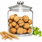 Storage Jar 4L with Lid Glass Container Storage Jar Cookie Jar Mason Jar Glass