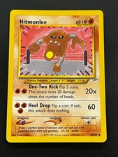 Hitmonlee 42/105 - Neo Destiny Regular Vintage Pokemon TCG Card LP on eBay