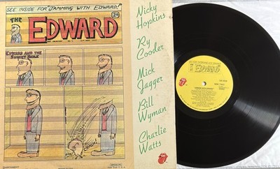 Jamming With Edward! - Rolling Stones Records Mick Jagger Ry Cooder Vinyl LP NM