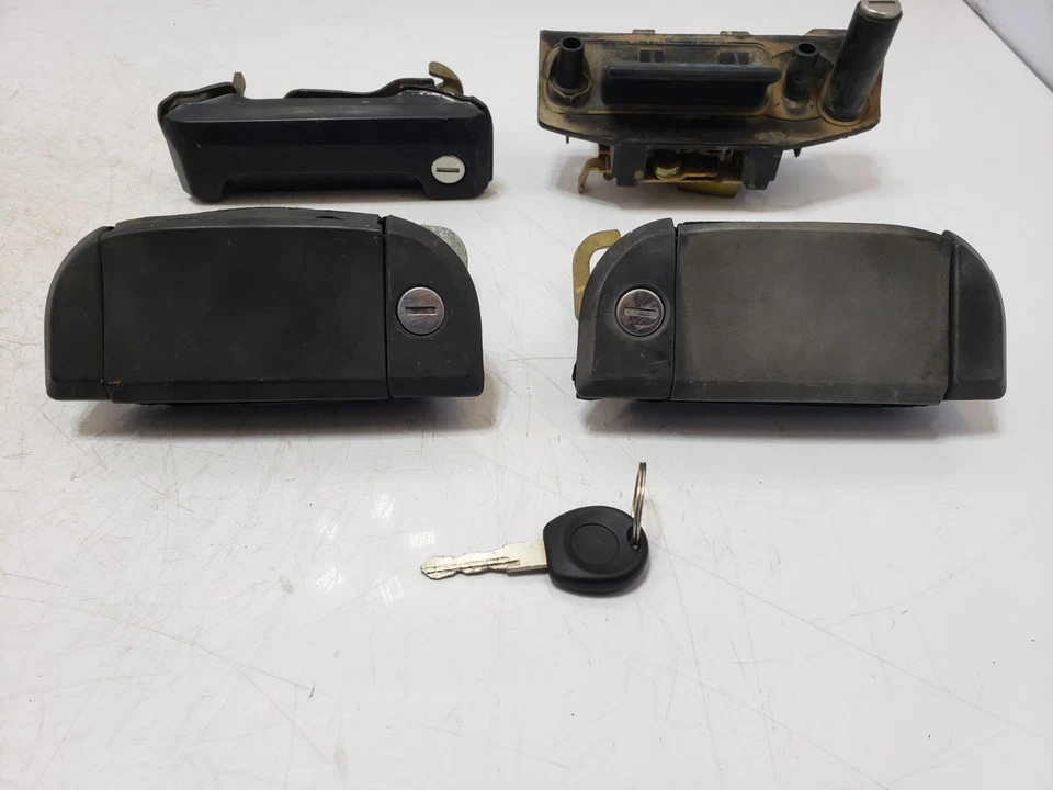 ✅ 99-03 OEM Volkswagen Eurovan GLS Juego de abridores de manijas de puerta delantera trasera izquierda derecha Foto 2 de 4