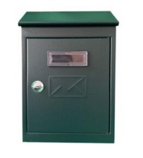 CASSETTA POSTALE MEDIA VARI COLORI ACCIAIO VERNICIATO SERRATURA A CILINDRO