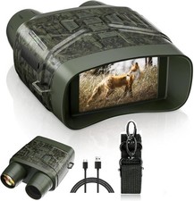 Digital Binoculars Night Vision, 5X Digital Zoom  4k Night Vision Binoculars