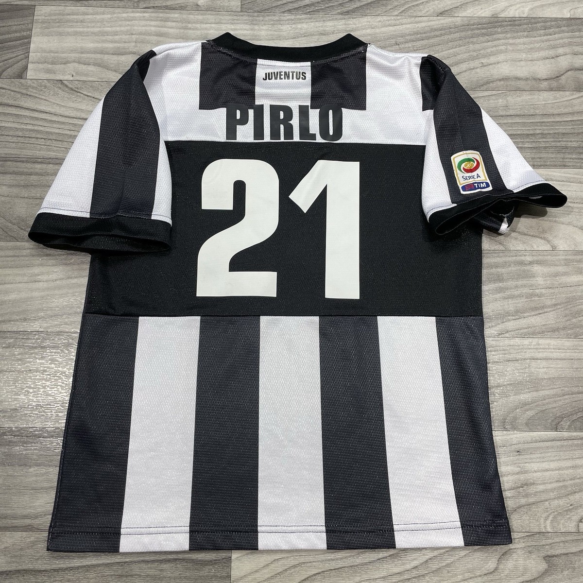 Jeep Juventus Pirlo #21 Soccer Jersey Boy`s Size Small Youth | eBay