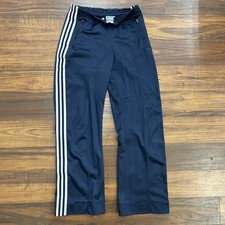 Vintage 70s 80s Adidas Mens M Blue ATP Keyrolan Tennis Track Pants Trefoil USA