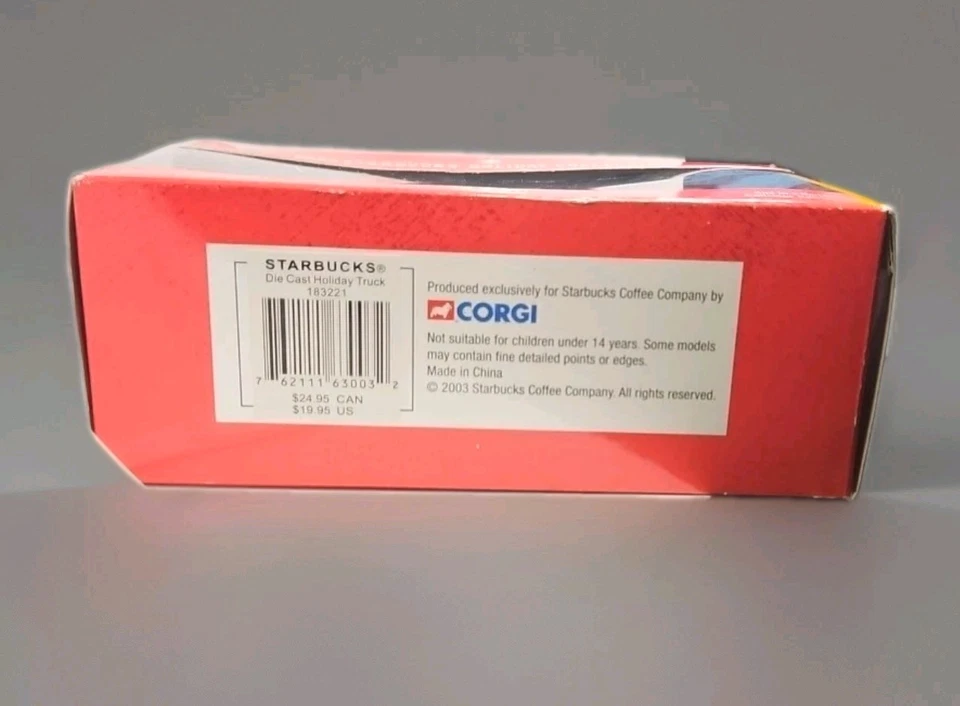 2003 Starbucks Holiday Collectable - Vintage 1940 Mack LJ Truck - NIB - Image 4 of 4