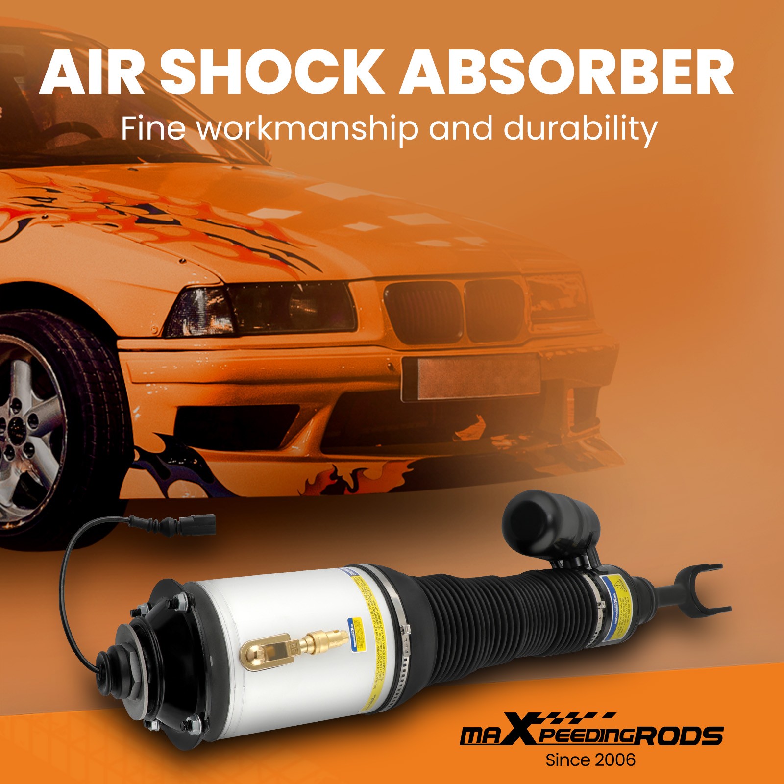 Front Passenger Right Air Suspension Shock Struts Fit Bentley Continental