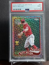 2024 Topps Series 2 - 1989 Topps Chrome Silver Pack Mojo Matt McLain #2T89C-61