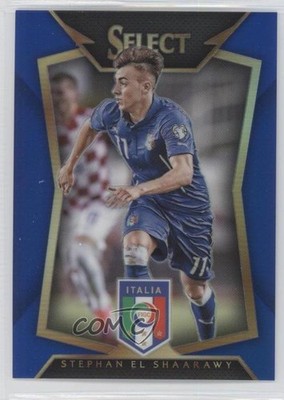 2015-16 Panini Select Blue Prizm 90/299 Stephan el-Shaarawy El Shaarawy #49 0a2