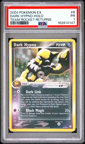 Dark Hypno graded PSA 1 for sale on eBay