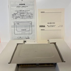 Sega Saturn Power Memory HSS-0138 Backup Cartridges From Japan