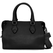 Cameleon Bella Concealed Carry Purse Black Vegan Leather 49646