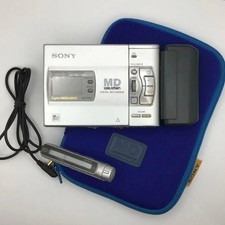 Sony MZ-R50 Minidisc Recorder Walkman Vintage Classic Heavy Bass Works