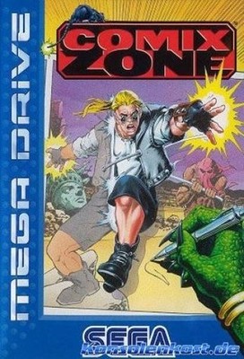 SEGA Mega Drive Spiel - Comix Zone mit OVP sehr guter Zustand