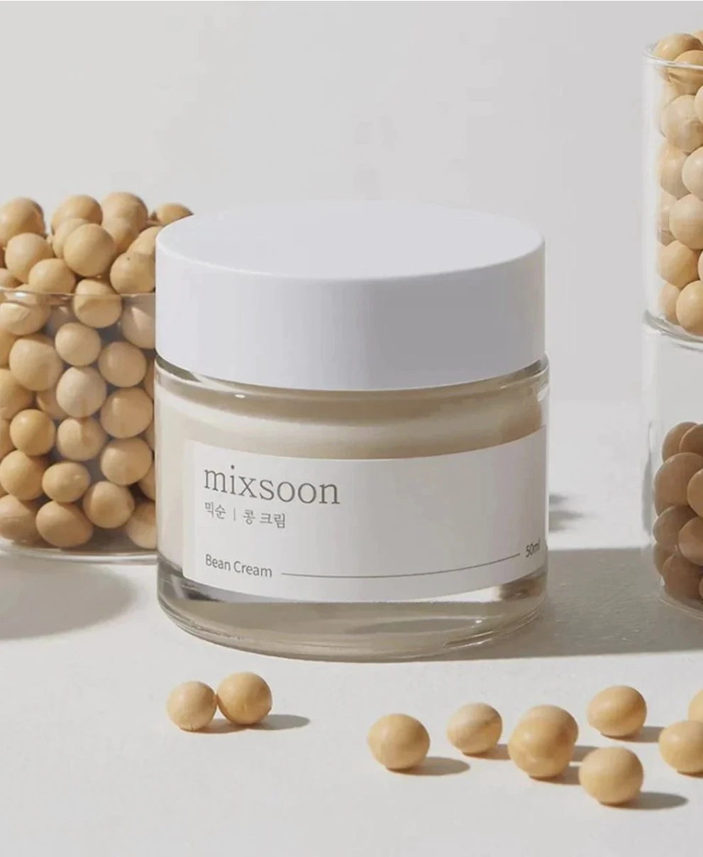 MIXSOON Bean Cream 50ml - AUTHENTIC Korean Skincare Soothe Redness Dry Skin
