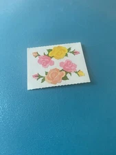 Vintage Mrs Grossman’s Pink/yellow Florals Sticker Module