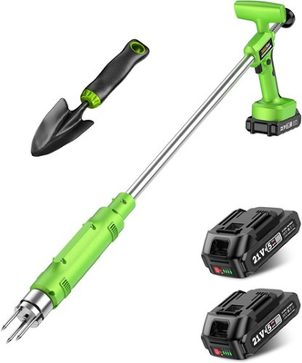 #ad Electric Stand Up Weed Puller Tool 3Claw Steel Root Weeder Popper Noneed Bending $79.00