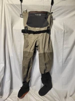 Simms Tributary Stockingfoot Chest Fishing Waders Men's - Tan Size M