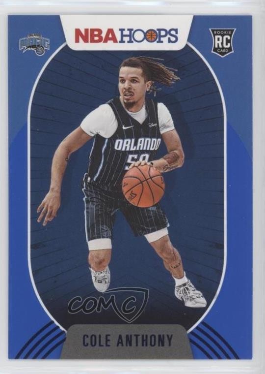 2020-21 Panini NBA Hoops Blue Cole Anthony #234 0o8v