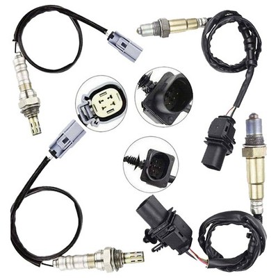4x Upstream Downstream O2 02 Oxygen Sensor Fits For Ford F-150 3.5L V6 2011-2014