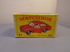 MATCHBOX LESNEY No 67B VINTAGE ORIGINAL BOX FOR VW VOLKSWAGEN 1600TL VERY GOOD