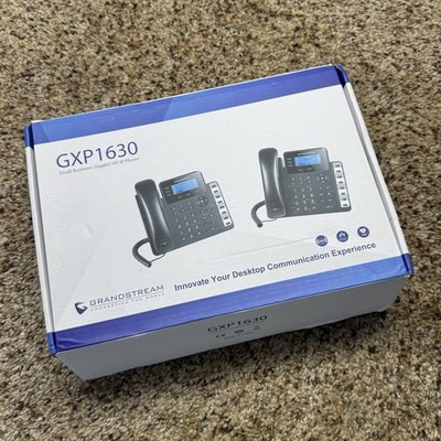 Grandstream GXP1630 HD IP Phone, New in Box, VoIP Desktop Communication