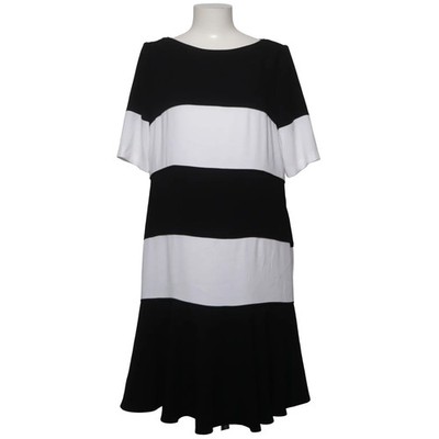 Talbot Runhof, Kleid, Größe: 42, Schwarz/Weiß, Acetat/Polyester, Streifen #uBX