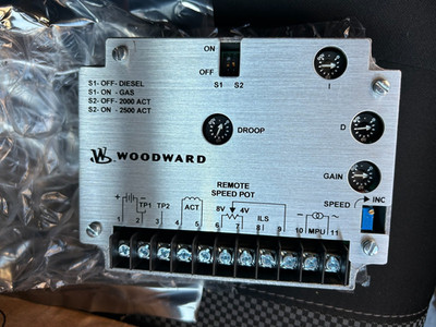 New OEM Woodward DYN1-10754-001-0-24 / PN-8270-1036 Speed Switch Controller 24V