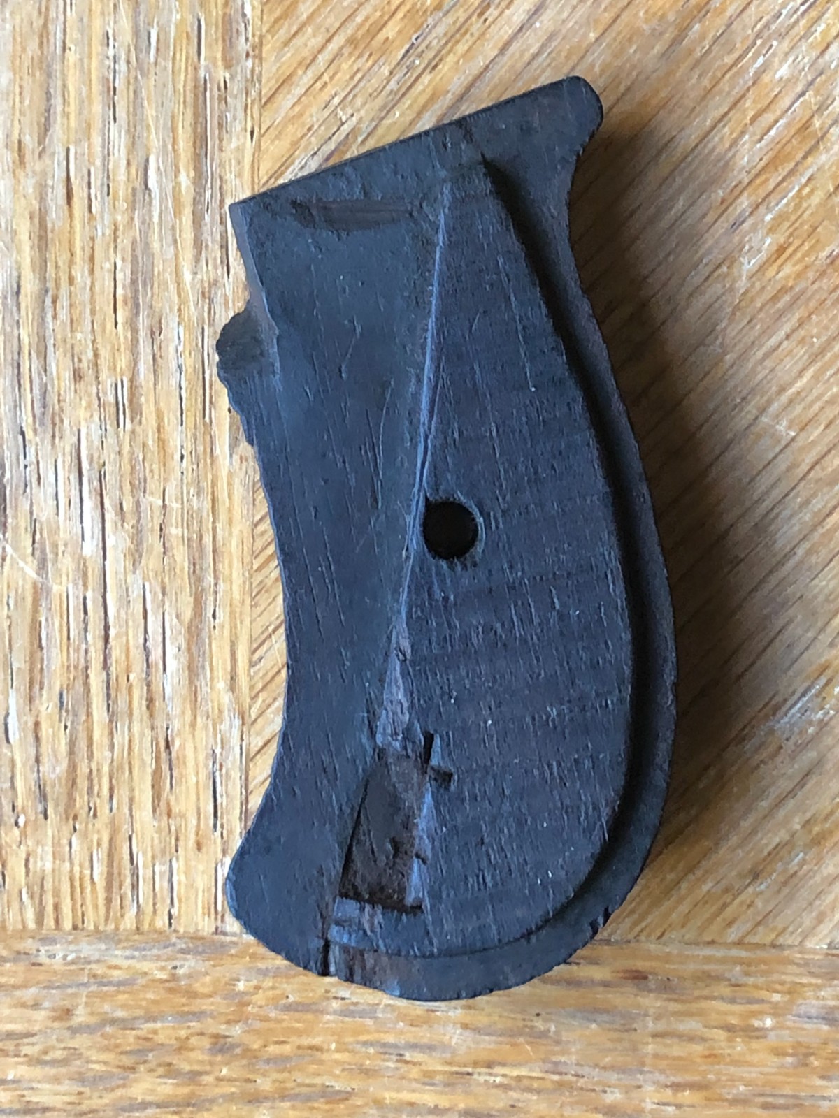 Original Forehand & Wadsworth British Bulldog F&W Revolver Checkered Wood Grips