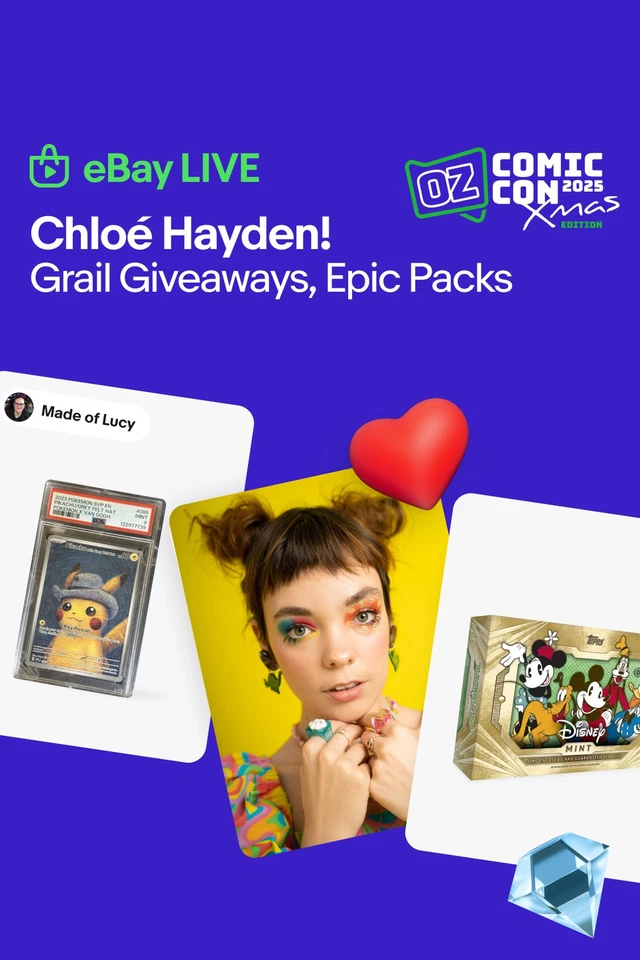 Chloé Hayden! Grail Giveaways, Epic Packs