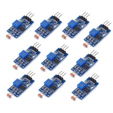 Teyleten Robot 5MM LDR Photosensitive Sensor Module Light Dependent Resistor... 