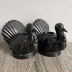 POTTERY BARN Turkey Taper Candle Holders Set Of Two — photo 1