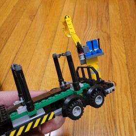 LEGO CITY: Logging Truck (60059) With Minifigures & Chainsaw | Almost Complete
