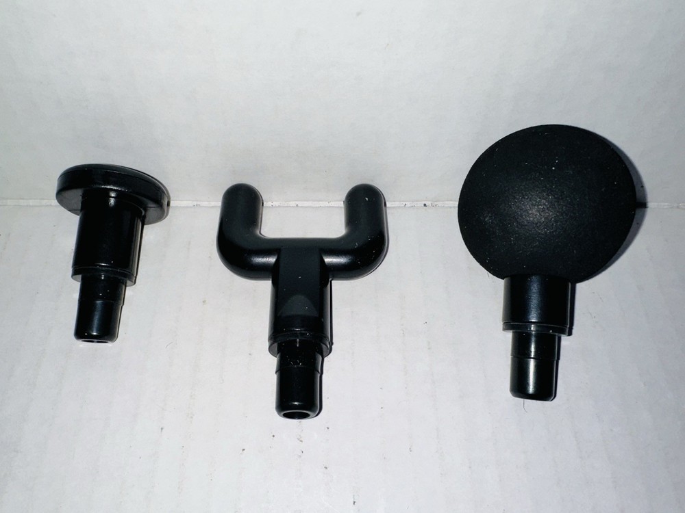 3-Pack Massage Gun Replacement Heads for Deep Tissue Relief