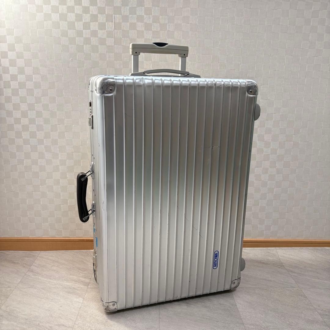 Rimowa Classic Flight 63L Silver 2-wheels Carry Case Suitcase