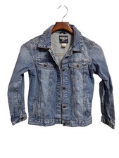 OshKosh B'Gosh Classic Blue Denim Jean Jacket Girls Size 12