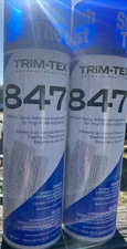 (2) Trim-Tex 847 Spray Trim Adhesive 16oz #10T.03