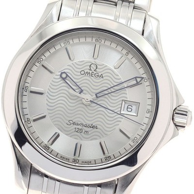 OMEGA Seamaster120 2511.31 Date Silver Dial Quartz Men's Watch_920323