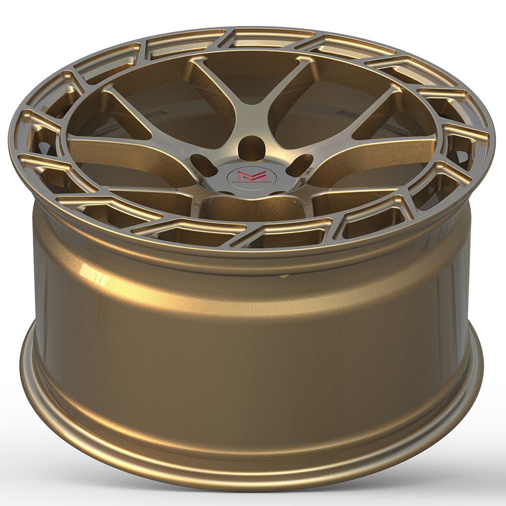 20" Modern Muscle AX-10 Gloss Bronze Wheels for Audi R8 Gen 1 (2006–2015)