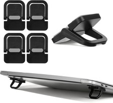 4PCS Portable Keyboard Riser, Aluminum Alloy Mini Foldable Laptop Stand Dual Ang